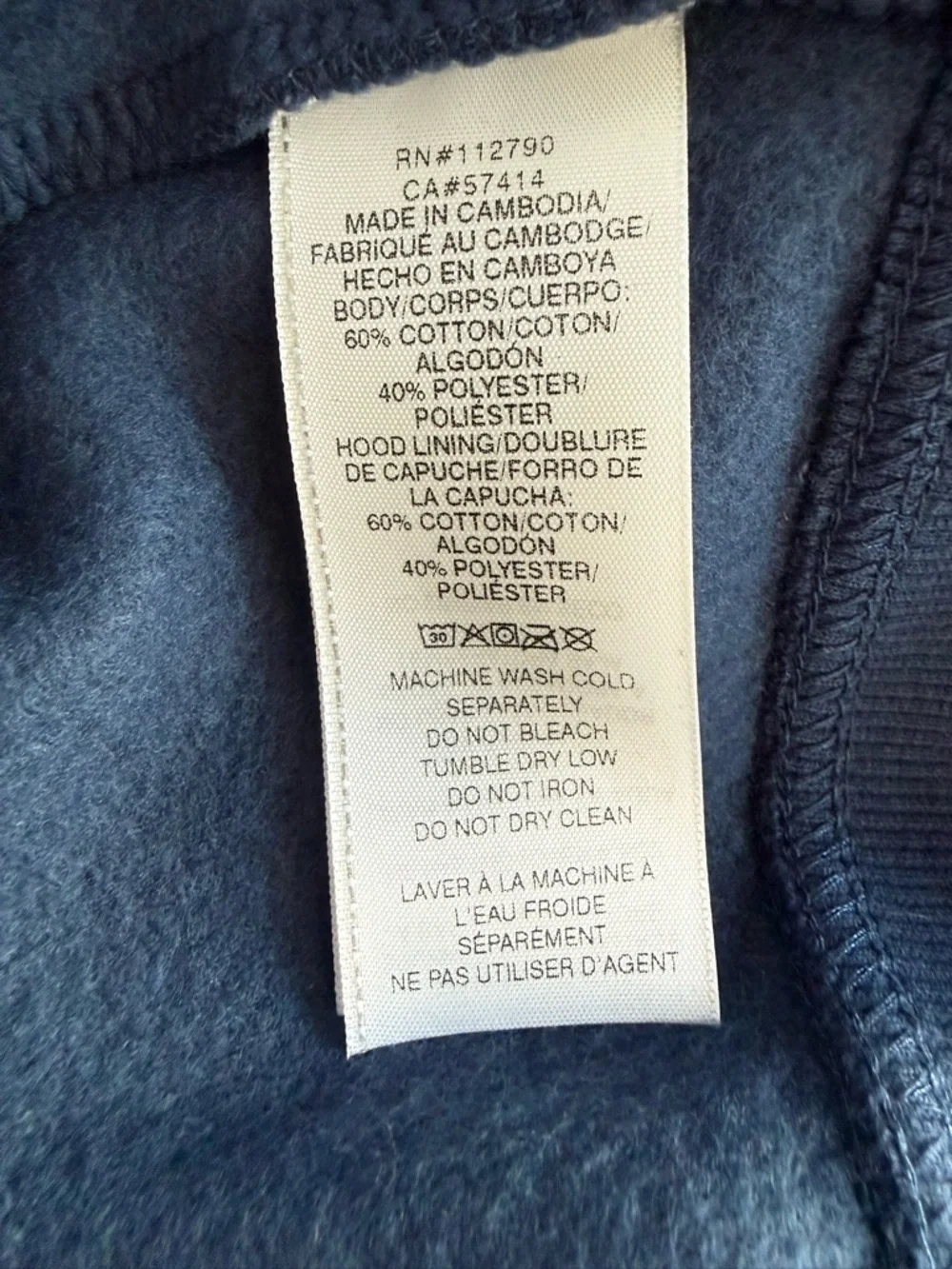 True Religion TR Script Oval Graphic Buddha Zip Hoodie NWT Size M